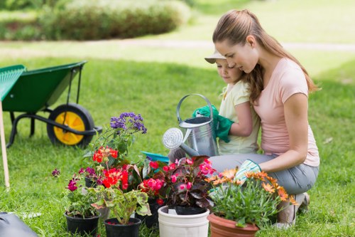 Lush green garden maintained by Gardening Services Ruislip